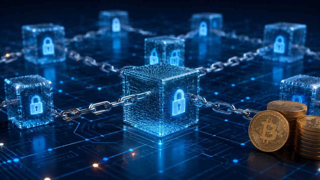 RobTheCoins Blockchain: Understanding the Technology, Benefits, Use Cases, and Future Potential RobTheCoins Blockchain network with secure digital blocks