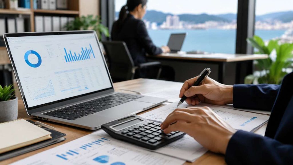 Offshore accounting team supporting business growth