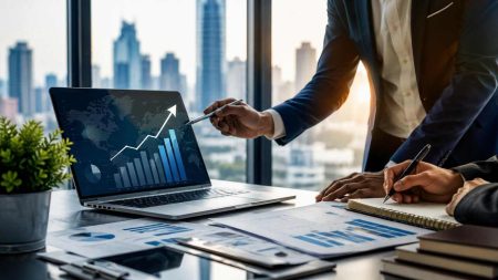 Top Consulting Strategies for Business Growth Business consultants discussing growth strategies in a modern office.